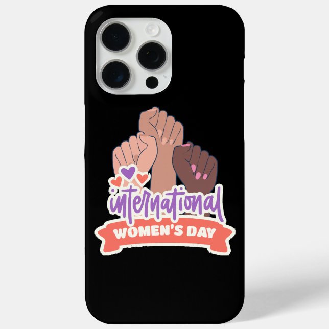 Happy International Women's Day Case-Mate iPhone Hülle (Rückseite)