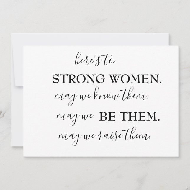 Happy International Women's Day Coffee Tasse Einla Einladung (Vorderseite)