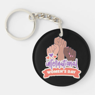 Happy International Women's Day Schlüsselanhänger