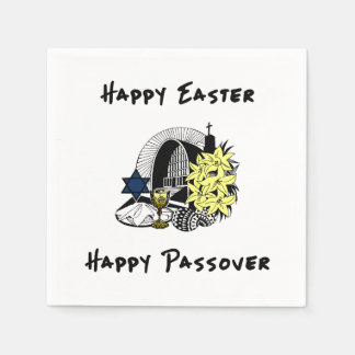 Happy Intertrust Oaster and Pessach Serviette