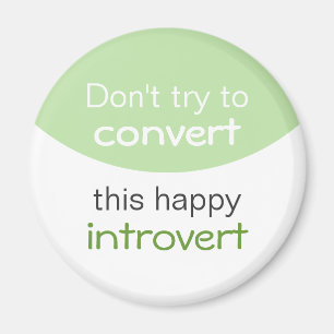 Happy Introvert Magnet