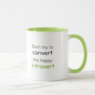 Happy Introvert Tasse