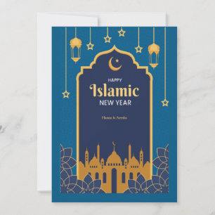 Happy Islamic New Year Card