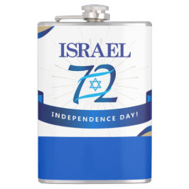 Happy Israel Independence Day Blue Star von David Flachmann
