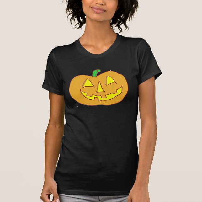 Happy Jack O'Lantern T-Shirt (Vorderseite)