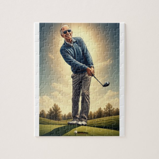 Happy Joe Biden  Puzzle (Vertikal)