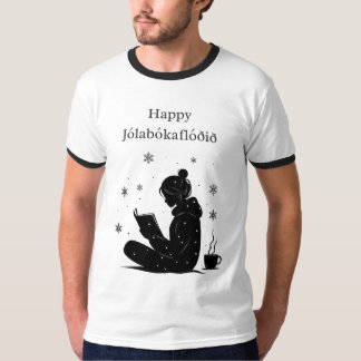 Happy Jolabokaflod - Isländisch Book Flood Gift T-Shirt