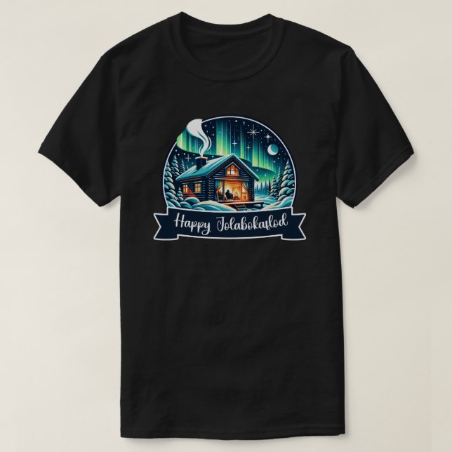 Happy Jolabokaflod T-Shirt (Design vorne)