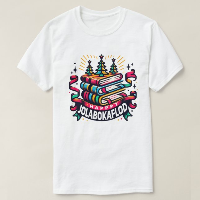 Happy Jolabokaflod T-Shirt (Design vorne)