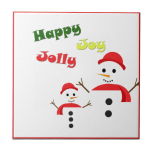 Happy Jolly Joy Fliese