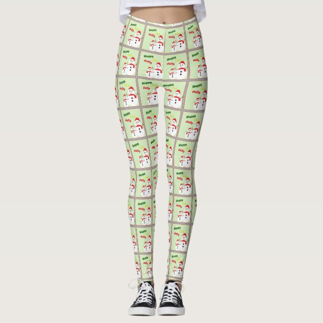 Happy Jolly Joy Leggings (Vorderseite)