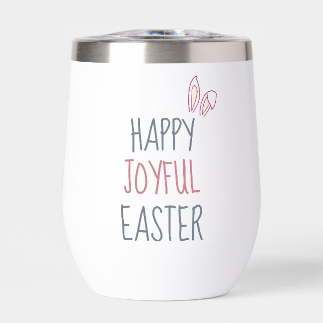 Happy Joyful Easter Water Flasche - Perfektes Gesc (Vorderseite)