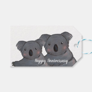 Happy Jubiläum koala Ehemann & Ehefrau Geschenkanhänger