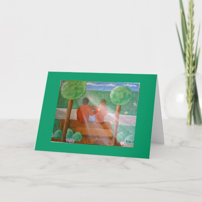 Happy-Jubiläumskarte Karte (Vorderseite)