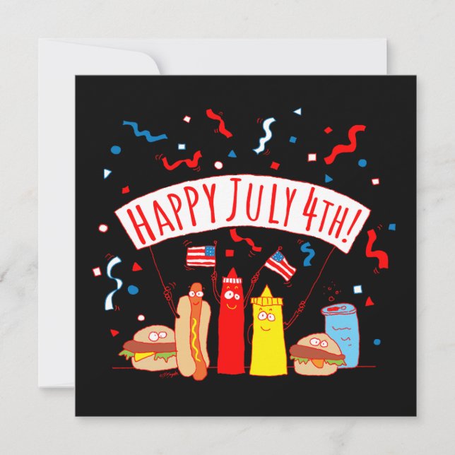 Happy July 4. Picnic (Vorderseite)