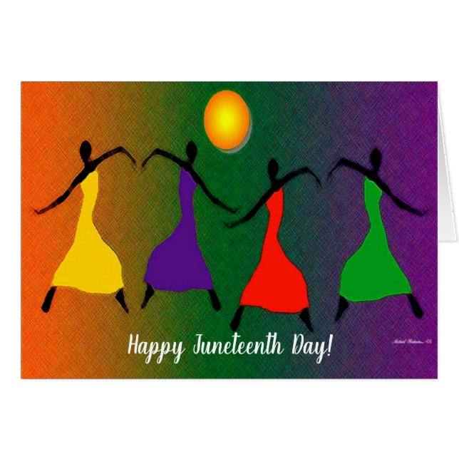 Happy Juneteenth (Vorderseite (Horizontal))