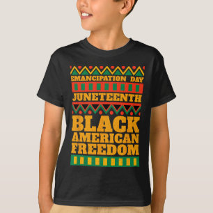 Happy Juneteenth 1865 Celebrate Emanzipation Day B T-Shirt