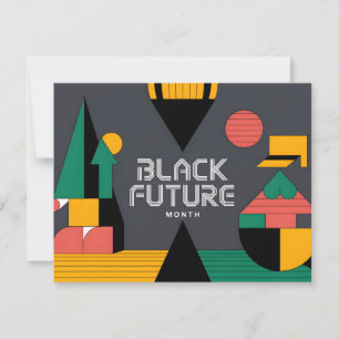 Happy Juneteenth Colorful Freedom Day Design Feiertagskarte