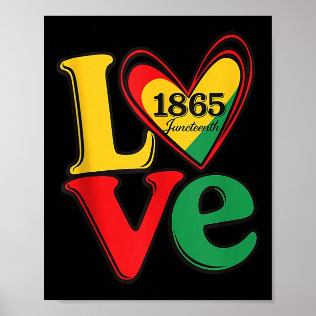 Happy Juneteenth ist mein Unabhängigkeitstag Schwa Poster (Vorne)