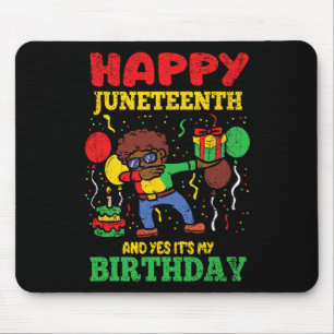 Happy Juneteenth und ja sein mein Geburtstag Blm S Mousepad