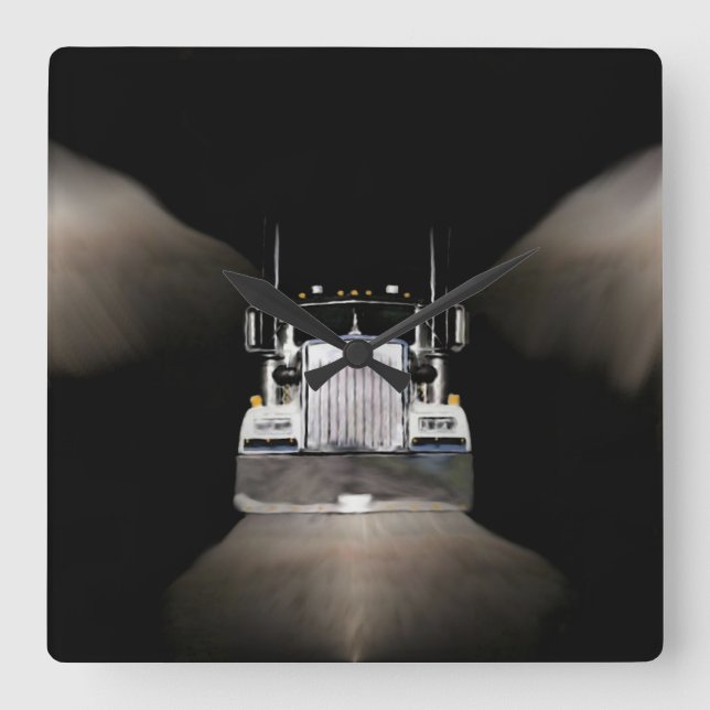 Happy Junting Ground Wall Uhren (Vorderseite)