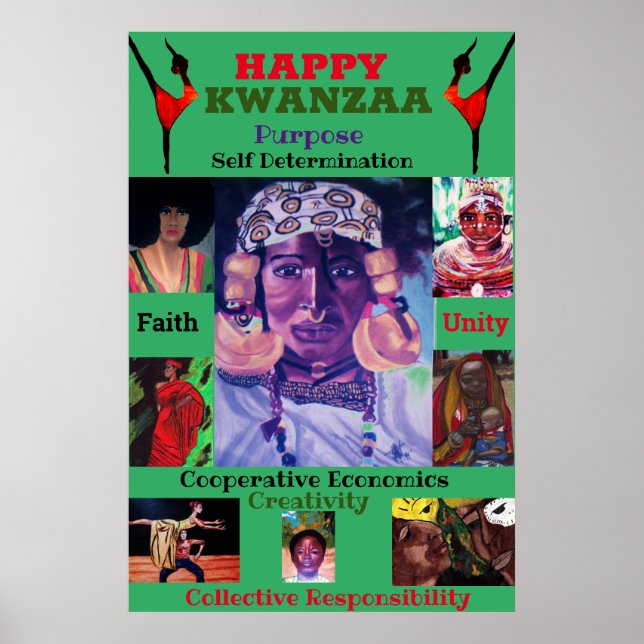 HAPPY KAWANZAA POSTER (Vorne)
