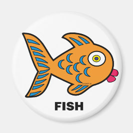 Happy Kids Fish Magnet