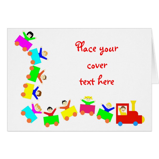 Happy Kids Train (Vorderseite (Horizontal))