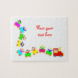 Happy Kids Train Puzzle