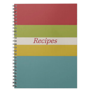 Happy Kitchen Recipe Notebook Notizblock