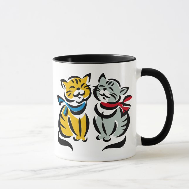 Happy Kittens Tasse (Rechts)