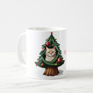 Happy Kitty Christmas Kaffeetasse