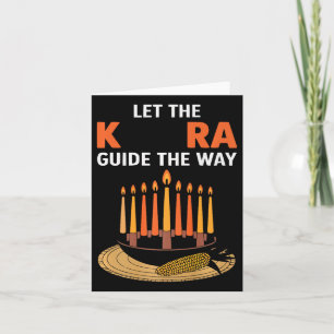 Happy Kwanzaa Candles Africa Holiday African Ameri Karte