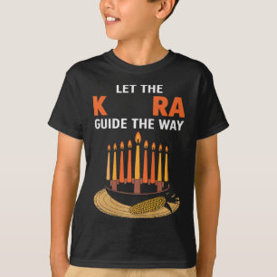 Happy Kwanzaa Candles Africa Holiday African Ameri T-Shirt