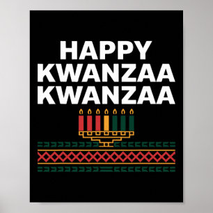 Happy Kwanzaa Celebration Poster