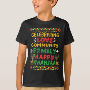Happy Kwanzaa feiert Liebe Community Men T-Shirt