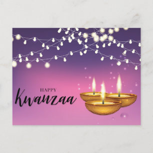 Happy Kwanzaa Feiertagspostkarte