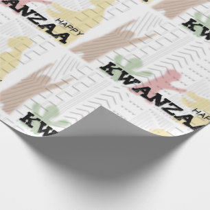 Happy Kwanzaa Geschenkpapier