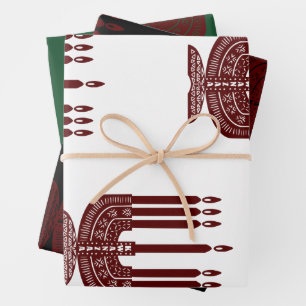 Happy Kwanzaa Geschenkpapier Set