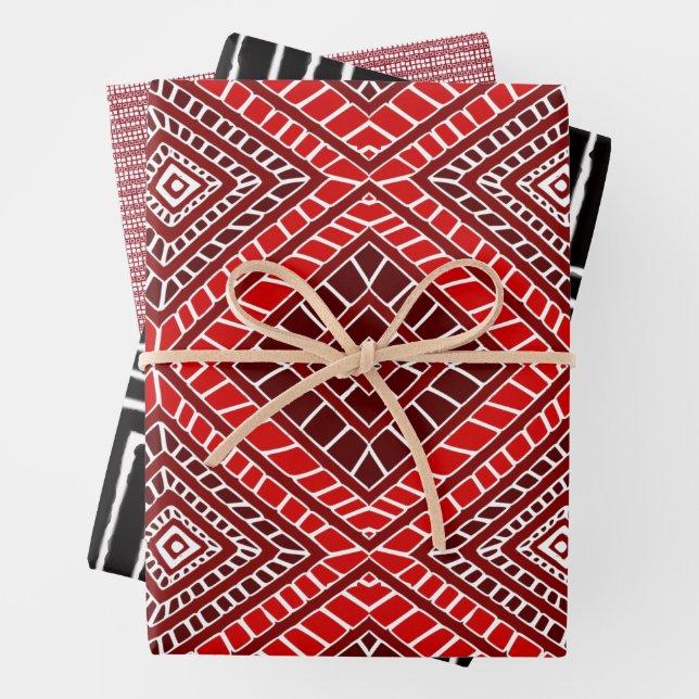 Happy Kwanzaa Geschenkpapier Set (Beispiel)