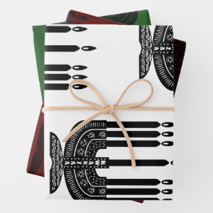 Happy Kwanzaa Geschenkpapier Set