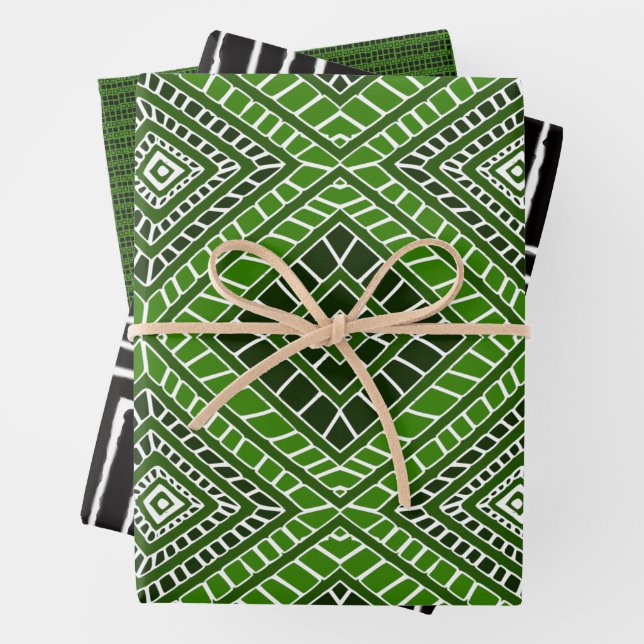 Happy Kwanzaa Geschenkpapier Set (Beispiel)