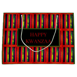 Happy Kwanzaa Große Geschenktüte