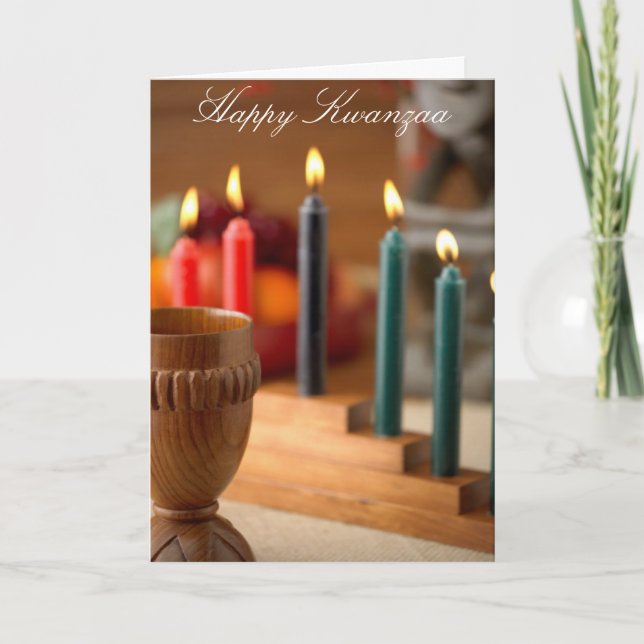Happy Kwanzaa Karte (Vorderseite)