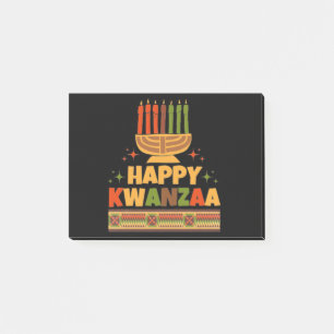 Happy Kwanzaa Post-it Klebezettel