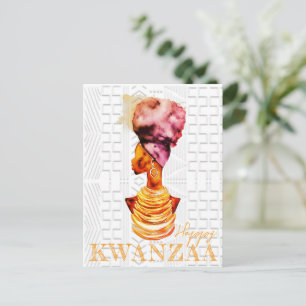 Happy Kwanzaa Postkarte