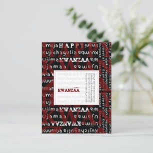 Happy Kwanzaa Postkarte
