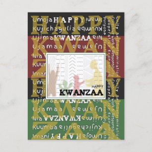 Happy Kwanzaa Postkarte