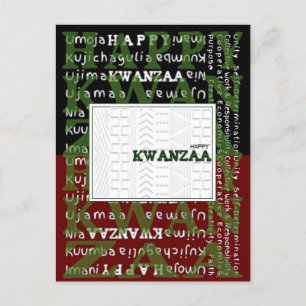 Happy Kwanzaa Postkarte