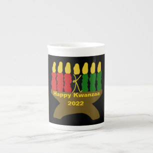 Happy Kwanzaa Prozellantasse